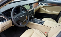 Jaguar X-Type vs. Hyundai Genesis MPG: photograph by Michael Karesh