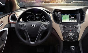 Toyota Camry vs. Hyundai Santa Fe Sport Fuel Economy (g/100m)