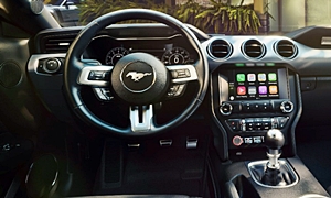 Ford Mustang vs. BMW 1-Series Fuel Economy (L/100km)