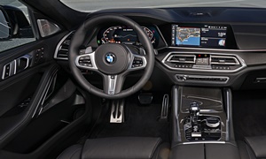 Infiniti QX60 vs. BMW X6 Fuel Economy (g/100m)