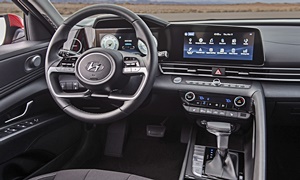 Hyundai Elantra vs. Chrysler 200 Fuel Economy (g/100m)