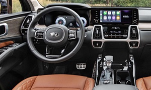 Lincoln Navigator vs. Kia Sorento Fuel Economy (L/100km)