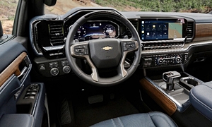 Chevrolet Silverado 1500 vs. Land Rover Range Rover Evoque Fuel Economy (km/L)